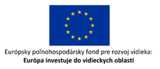 Logo - Európsky poľnohospodársky fond pre rozvoj vidieka: Európa investuje do vidieckych oblastí